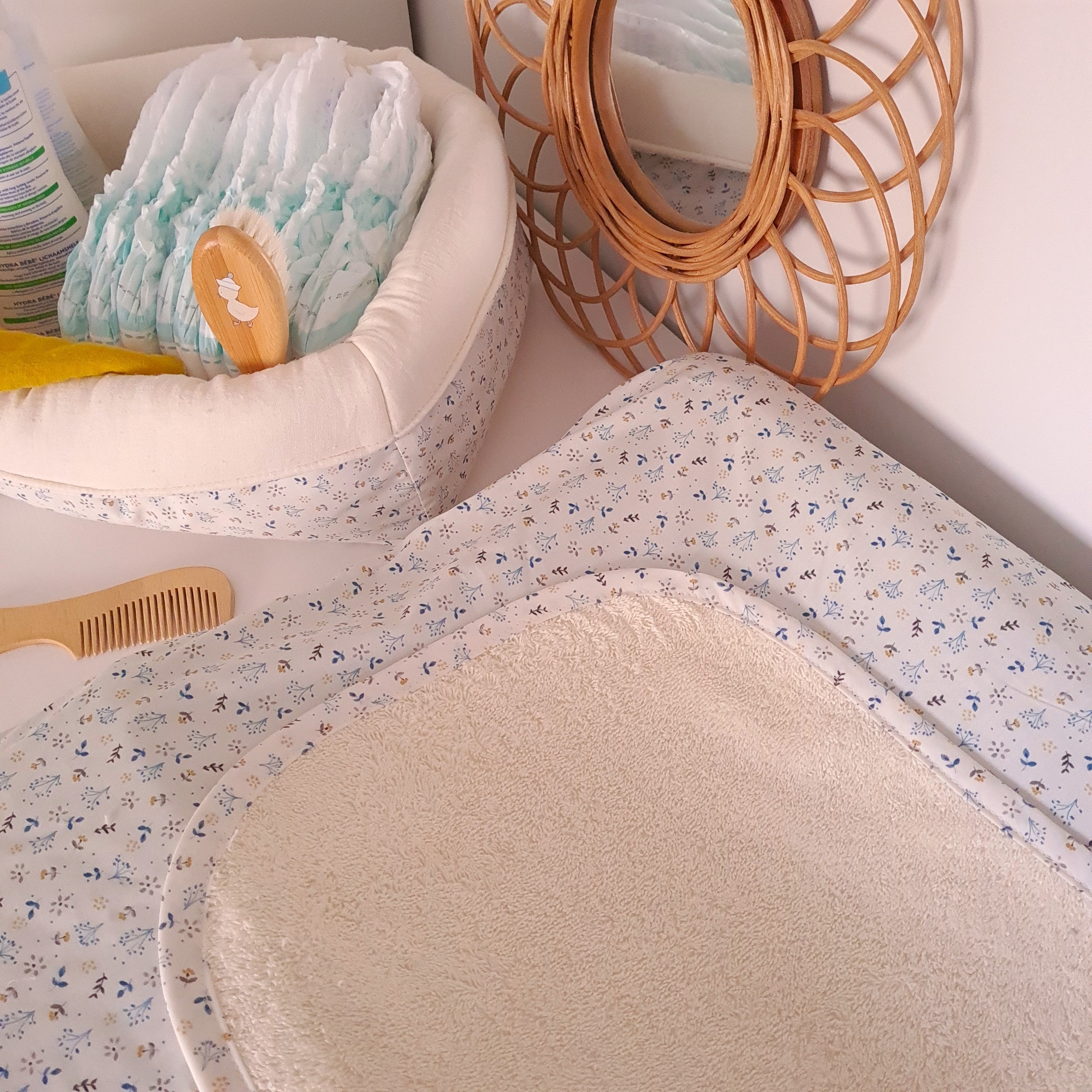 Toalla de cambiador Blue Breeze