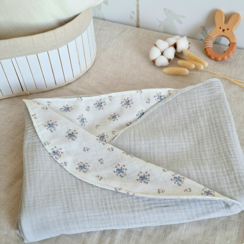 Arrullo Entretiempo reversible Blue Blossom