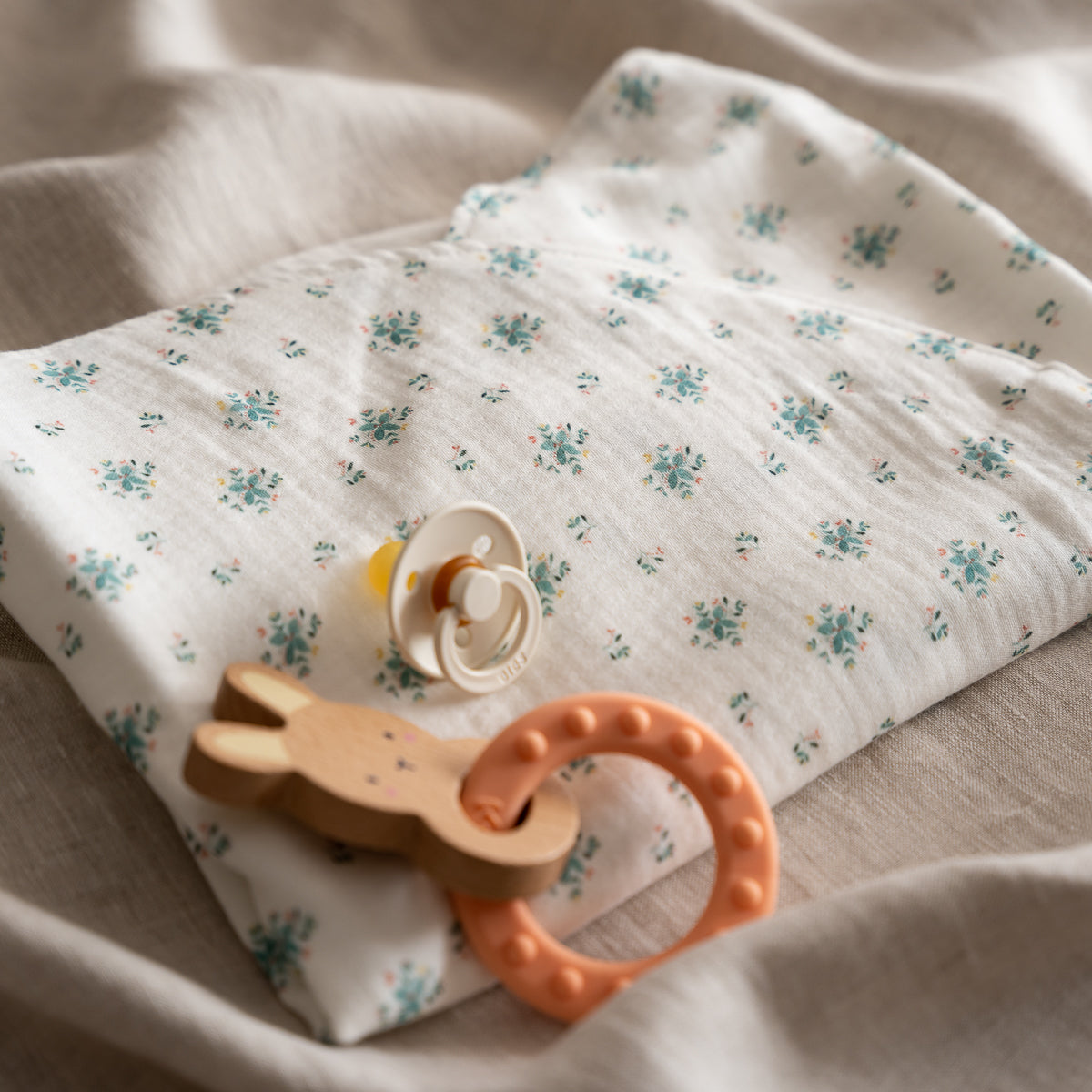 Arrullo Entretiempo reversible Green Blossom