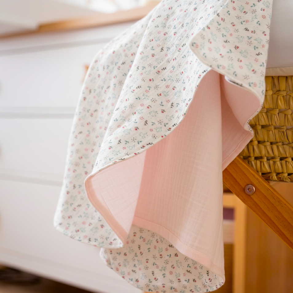 Arrullo Entretiempo reversible Sweet Pink