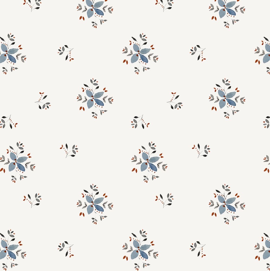 Funda cambiador Blue Blossom