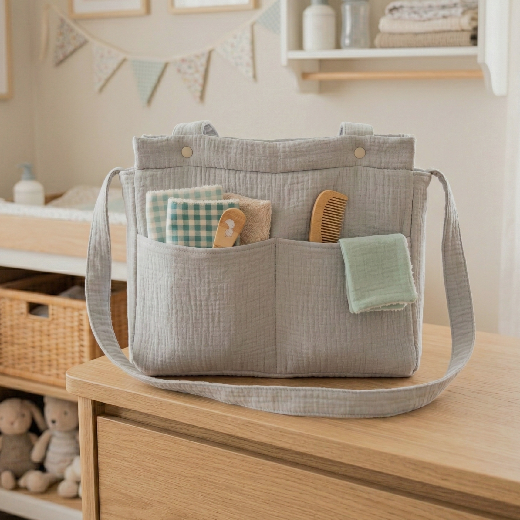 Bolsa carro Classic Grey