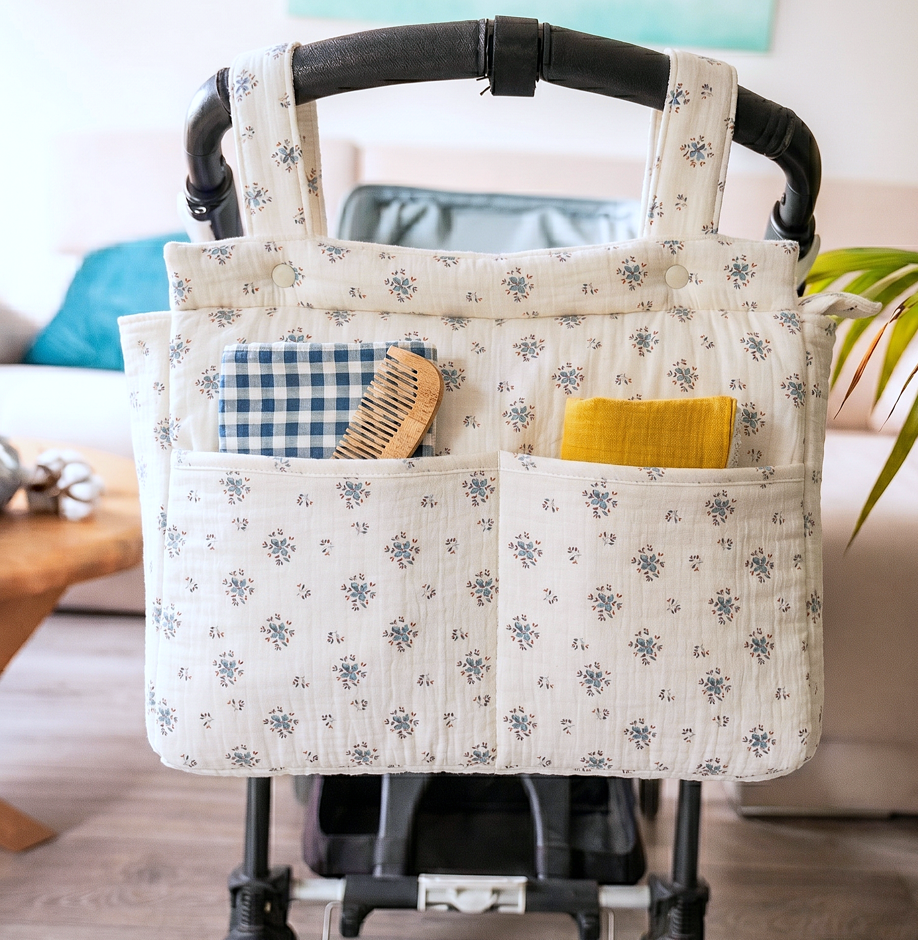 Bolsa carro Blue Blossom