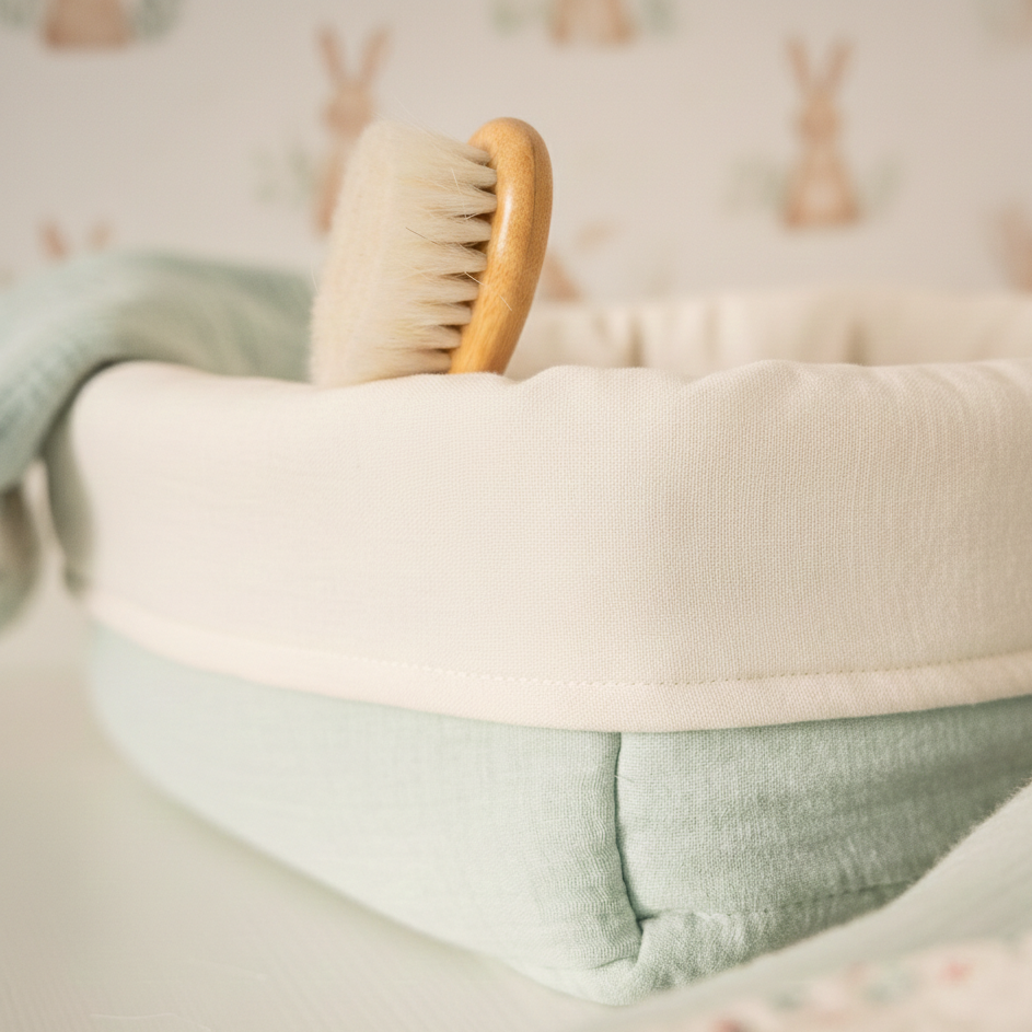 Cesto Pañales reversible Dusty Green