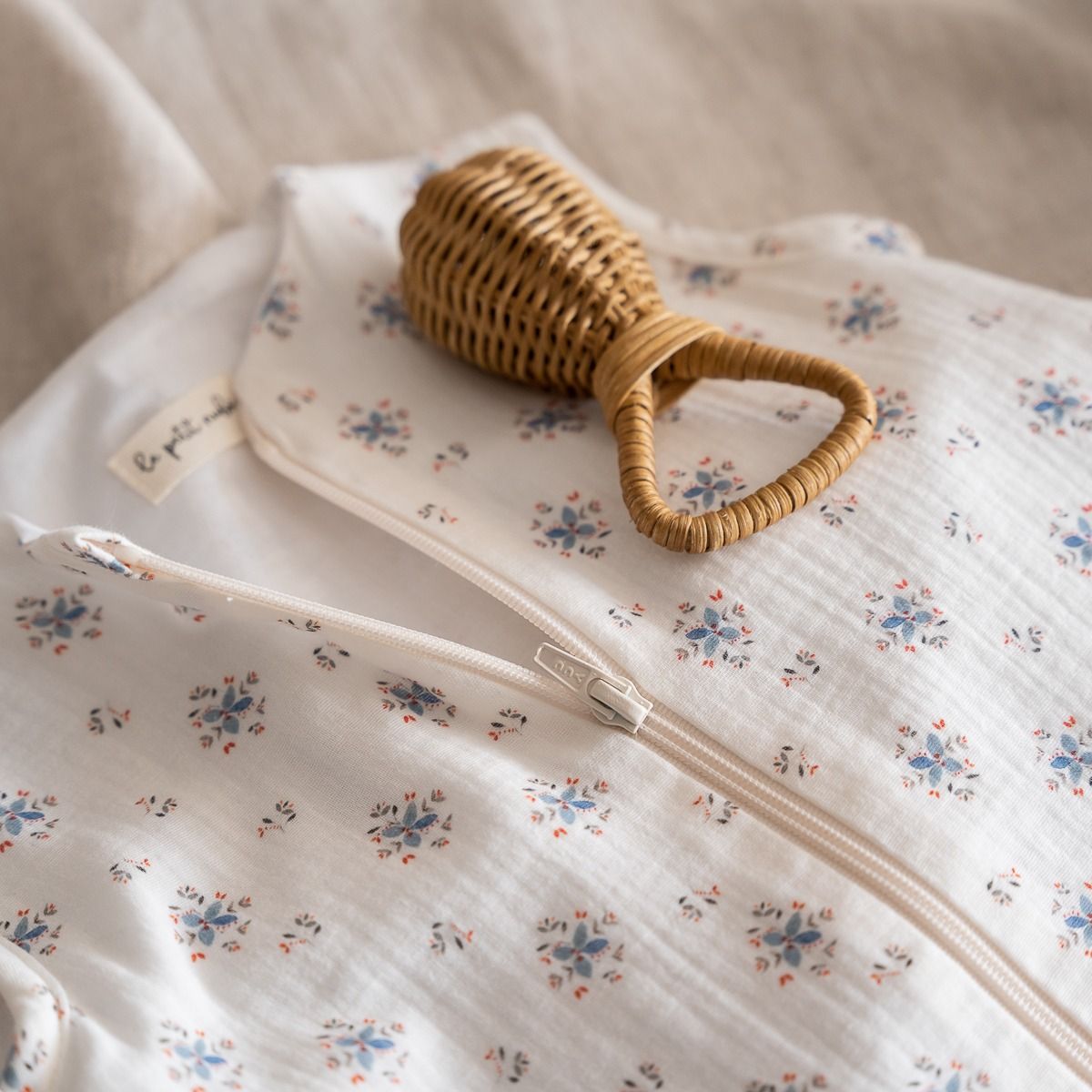 Saco Dormir bambula Blue Blossom