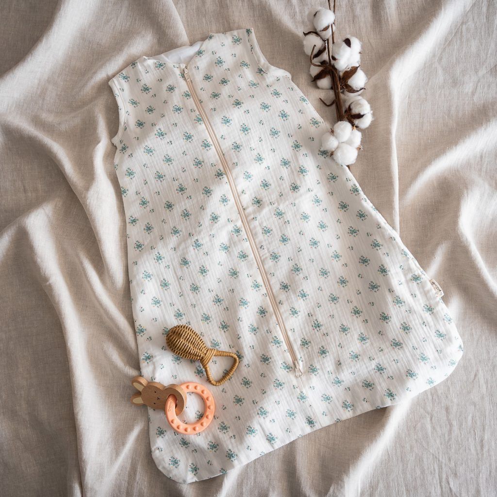 Saco Dormir bambula Green Blossom