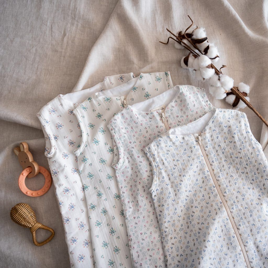 Saco Dormir bambula Green Blossom