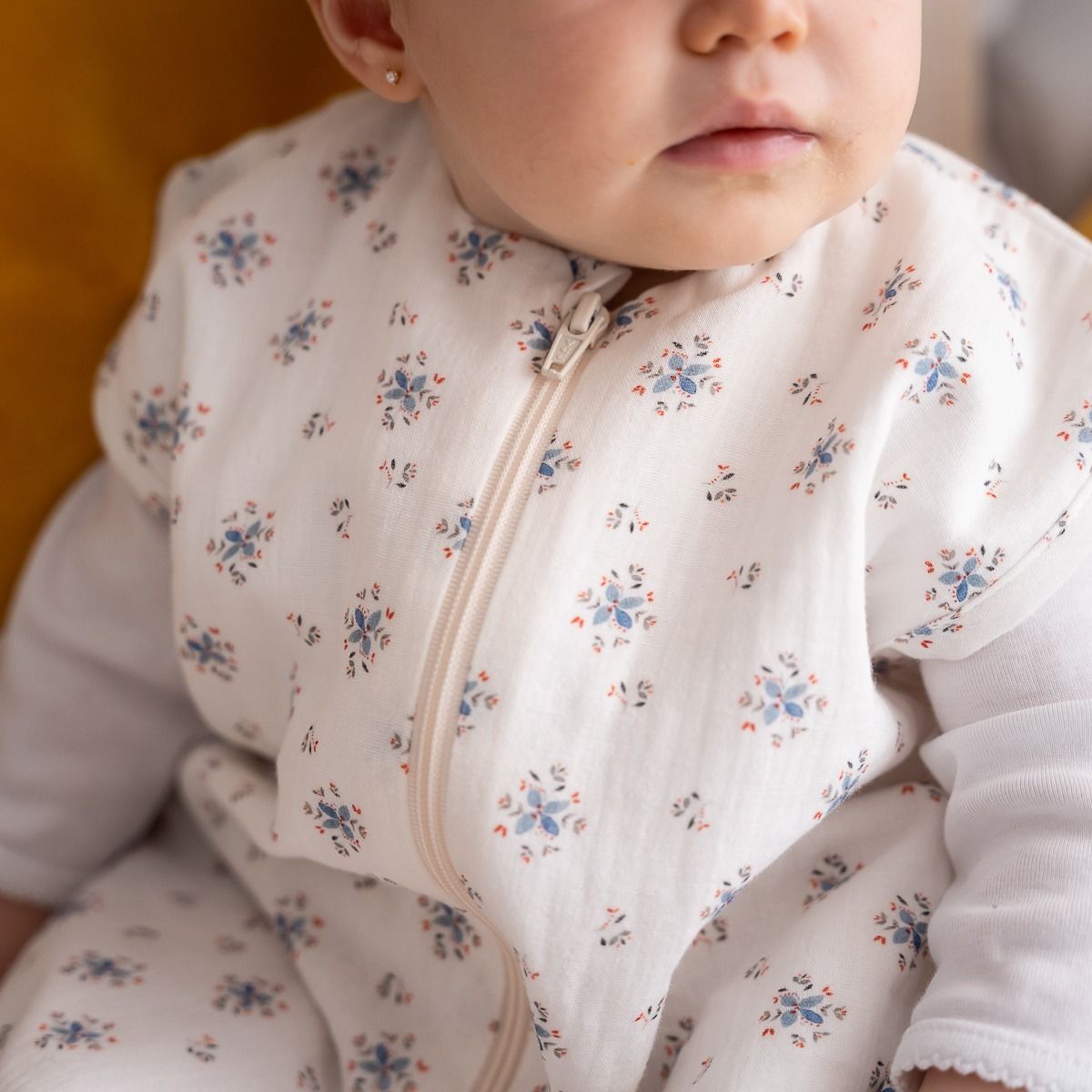 Saco Dormir bambula Blue Blossom