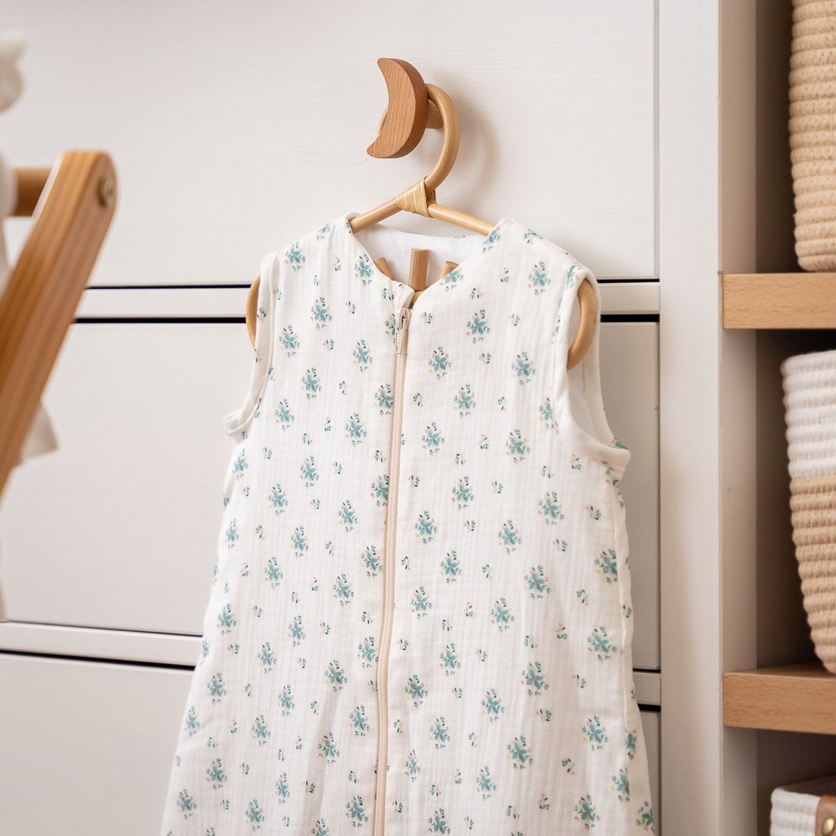 Saco Dormir bambula Green Blossom