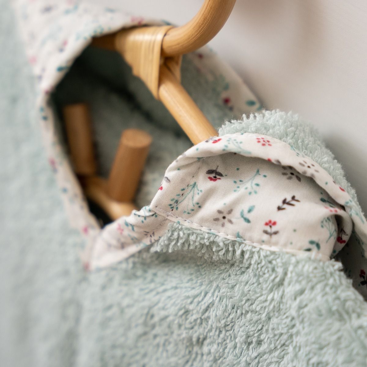 Poncho playa Mint