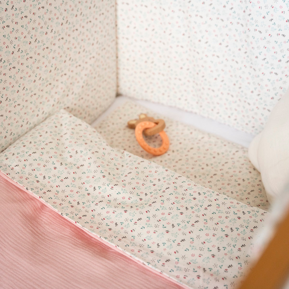 Funda nórdica Green Breeze & Sweet Pink