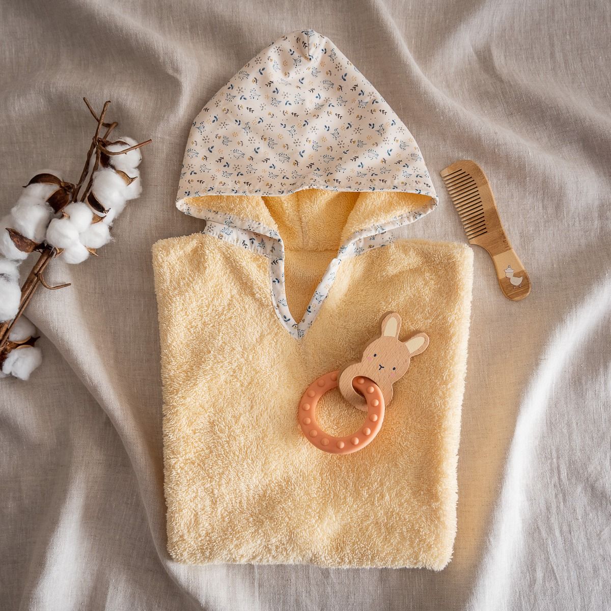 Poncho playa Vanilla