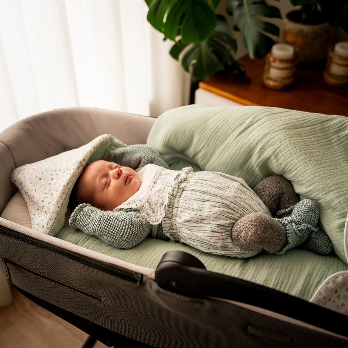 Saco Capazo Invierno Green Breeze