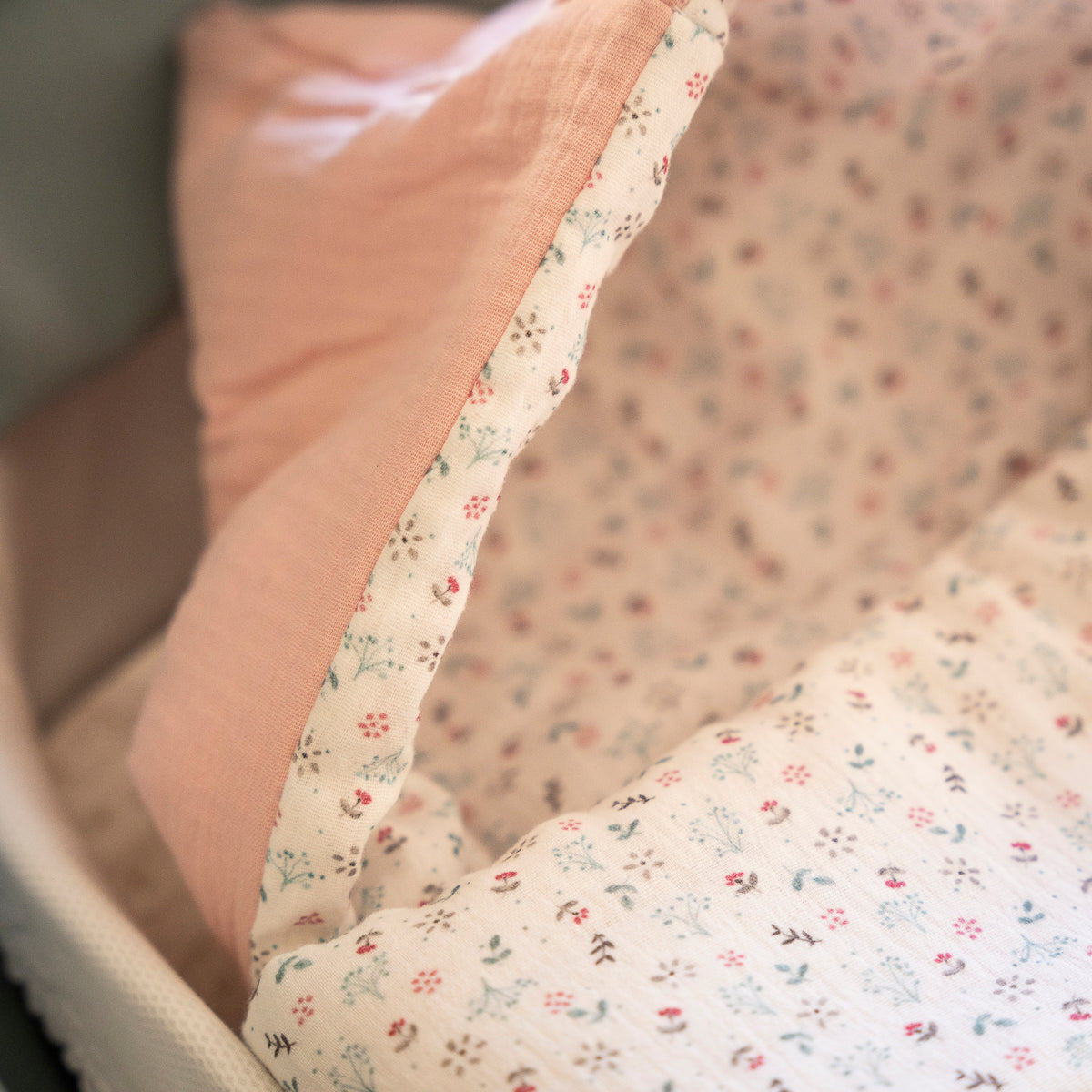Saco Capazo Invierno Sweet Pink