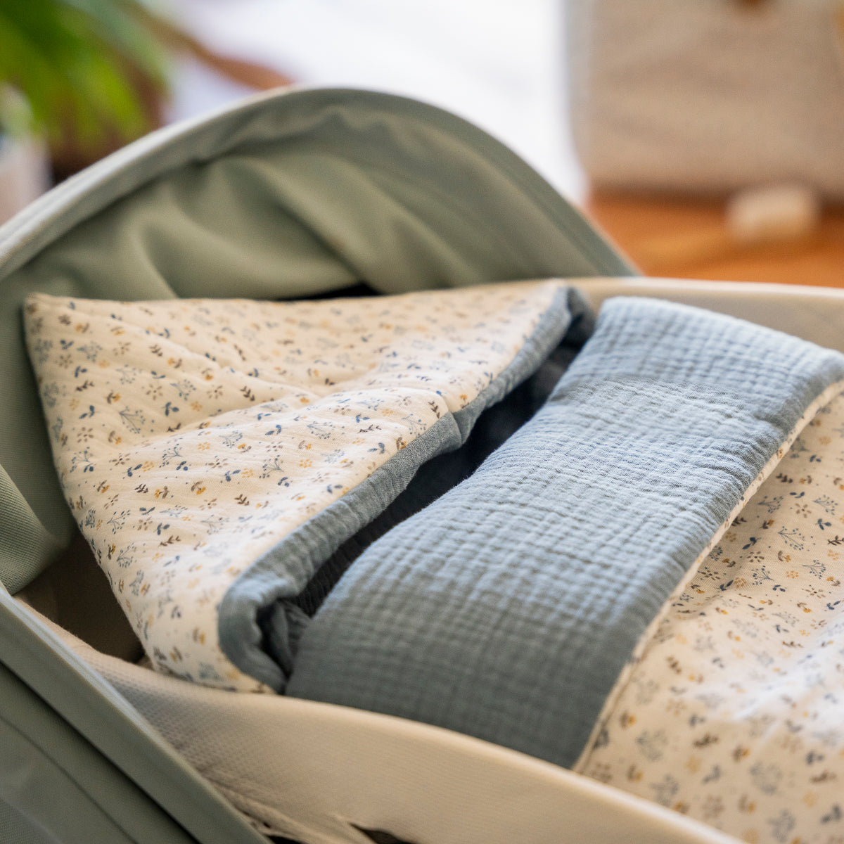 Saco Capazo Entretiempo Blue Breeze