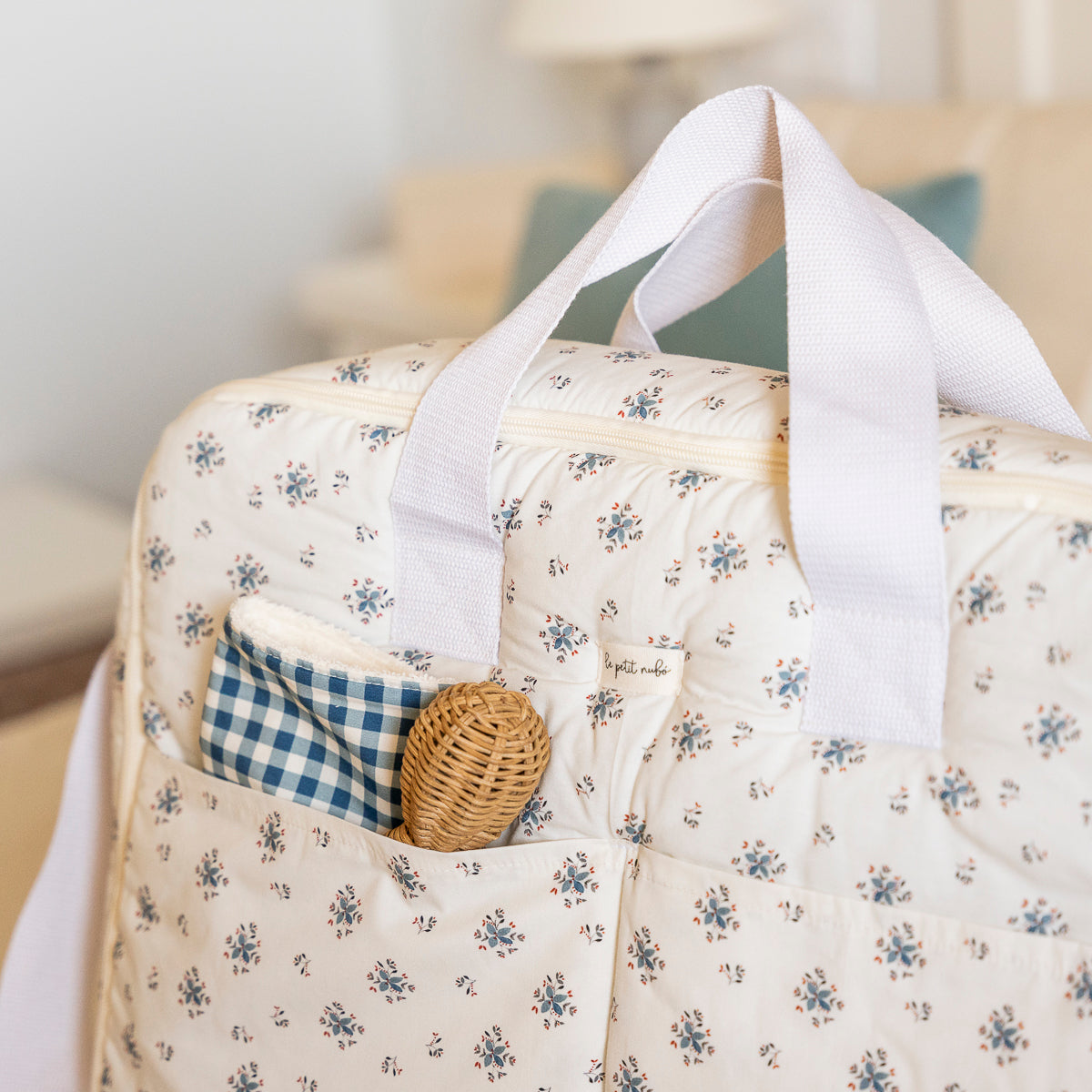 Bolsa Maternidad Blue Blossom
