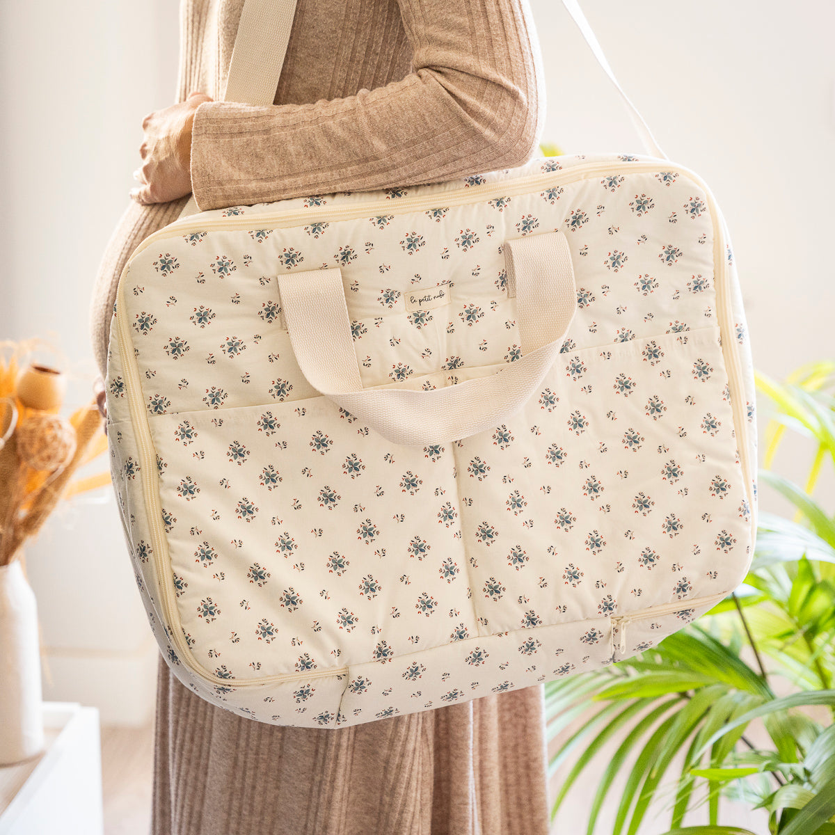 Bolsa Maternidad Blue Blossom