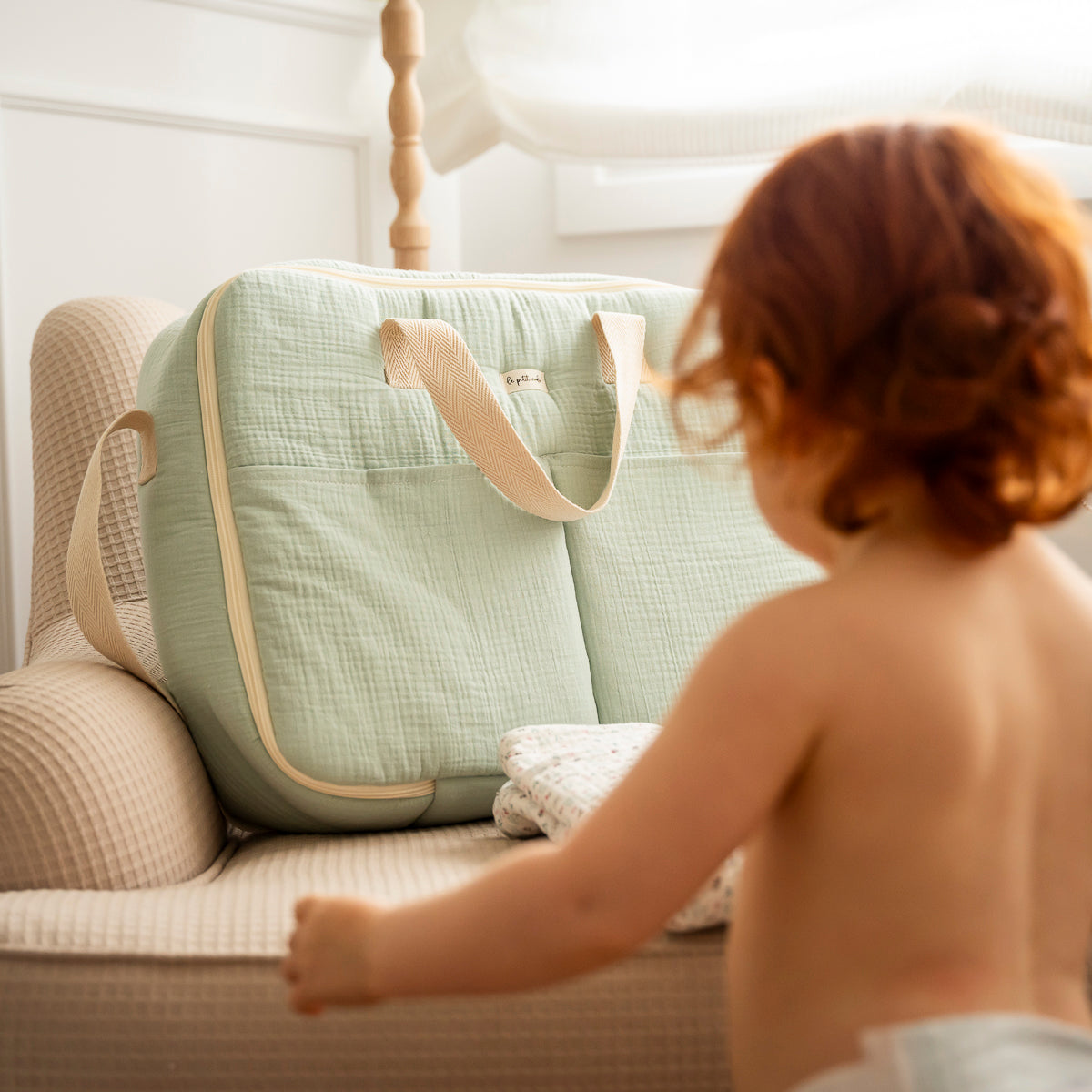 Bolsa Maternidad Dusty Green