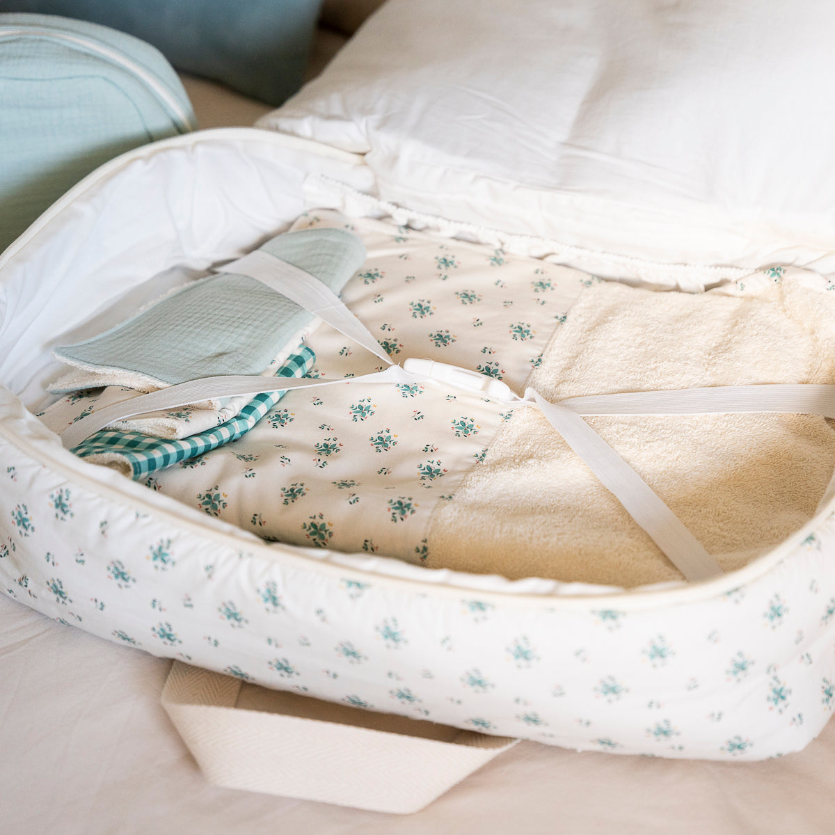 Bolsa Maternidad Green Blossom