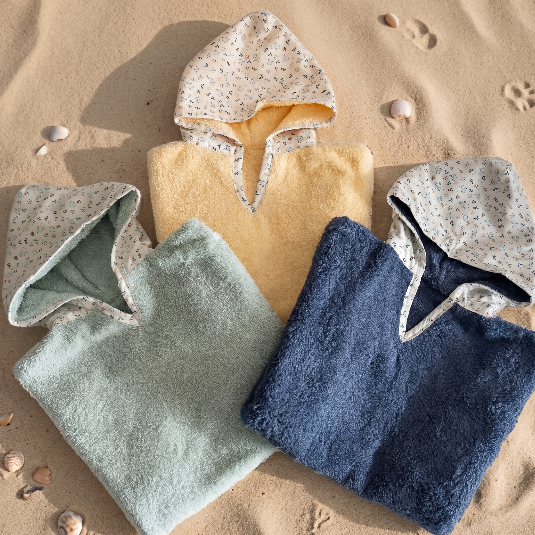 Poncho playa Vanilla