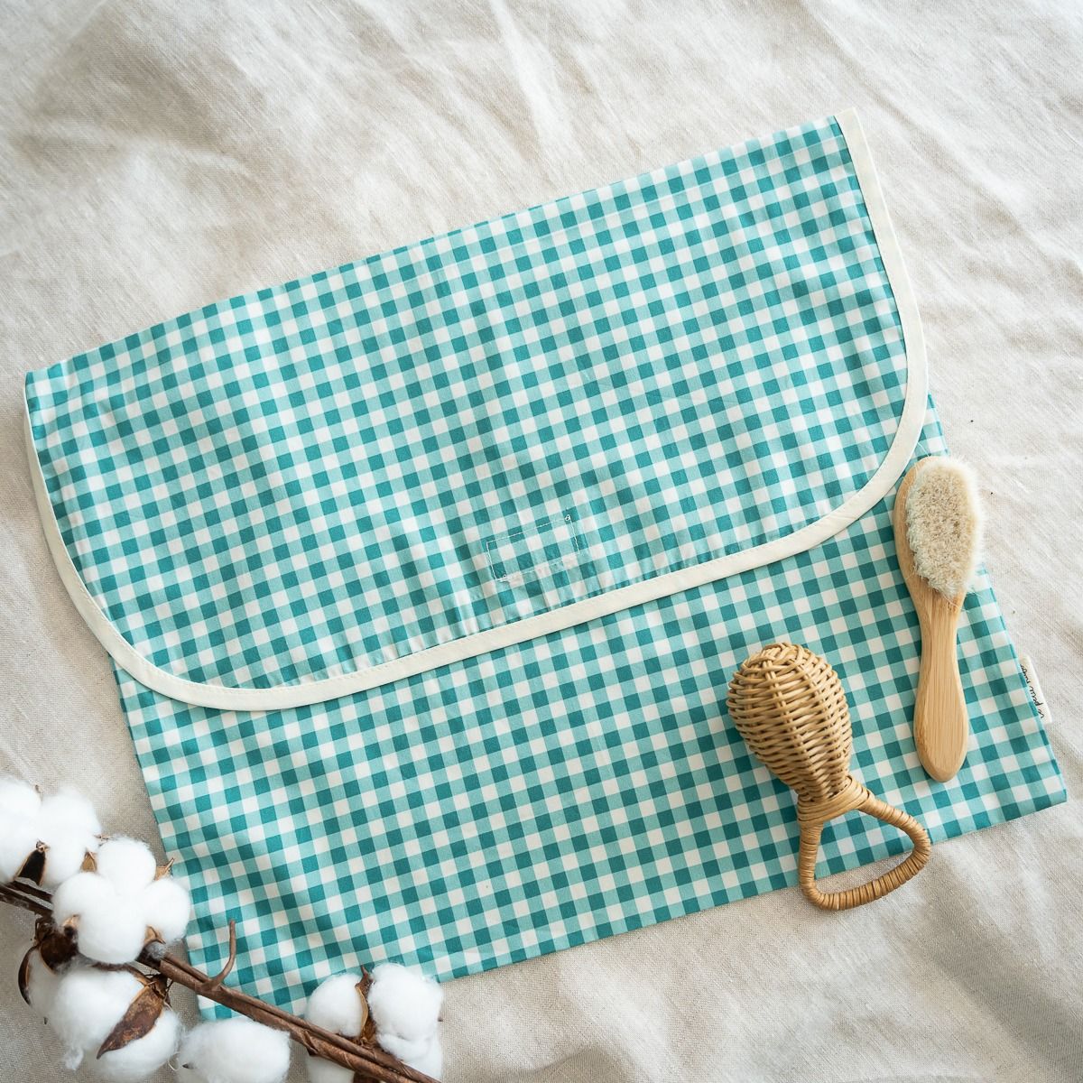 Bolsa muda Vichy Pine Green