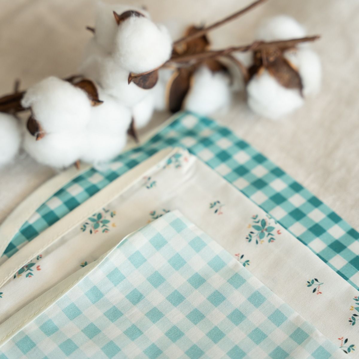 Bolsa muda Vichy Mint