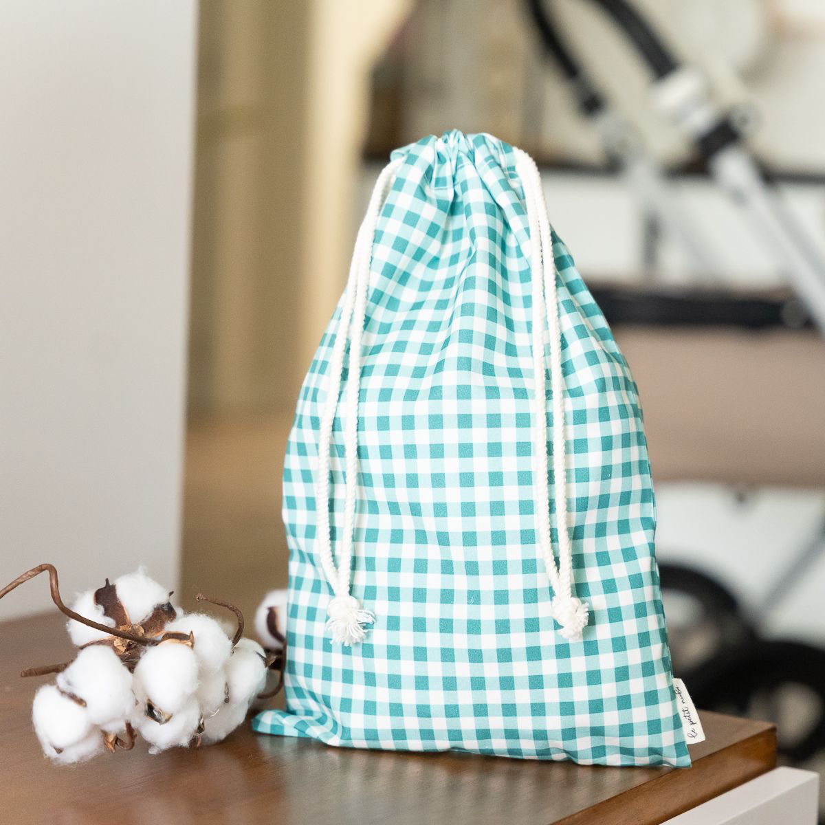 Bolsa multiusos Vichy Pine Green