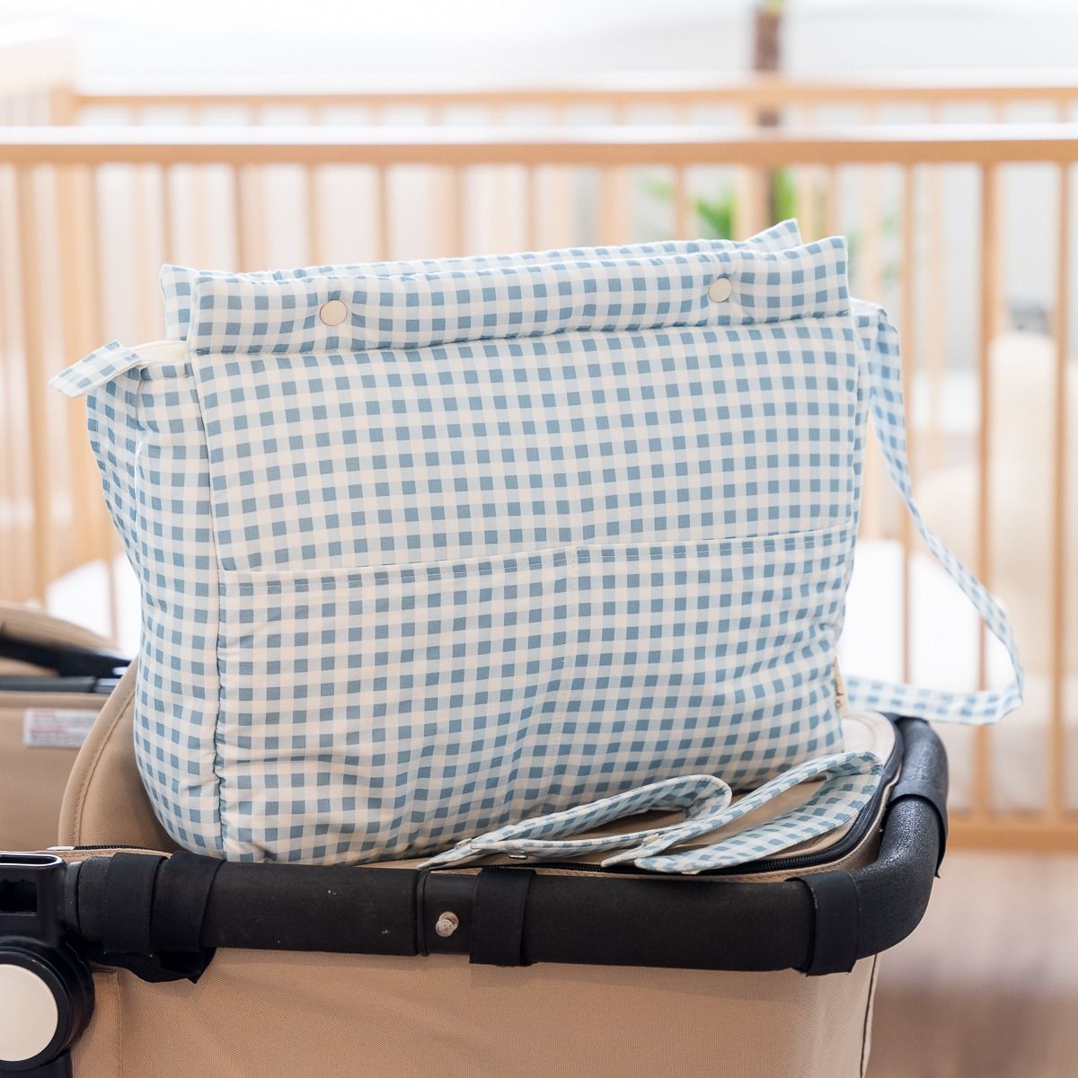 Bolsa carro Vichy Light Blue