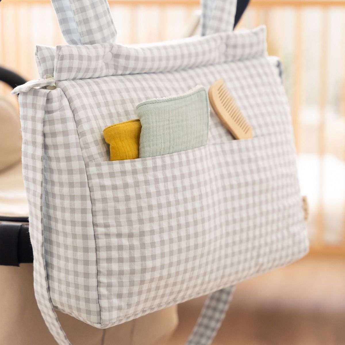 Bolsa carro Vichy Grey