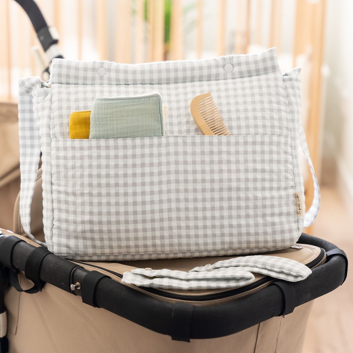 Bolsa carro Vichy Grey
