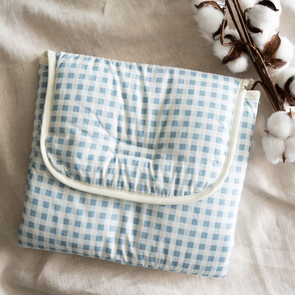 Cambiador Paseo Vichy Light Blue