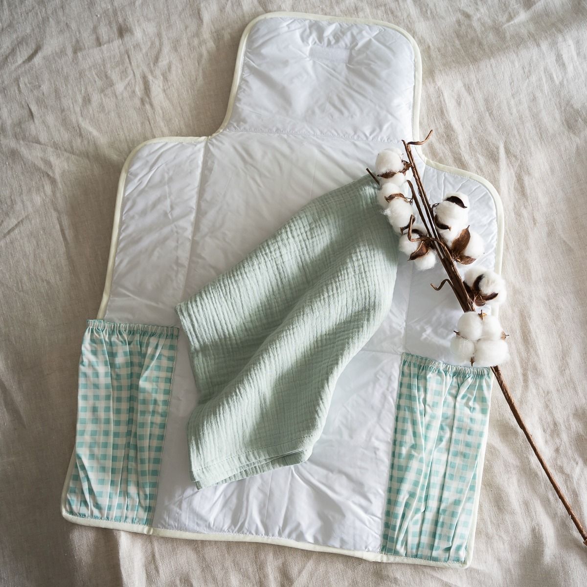 Cambiador Paseo Vichy Mint