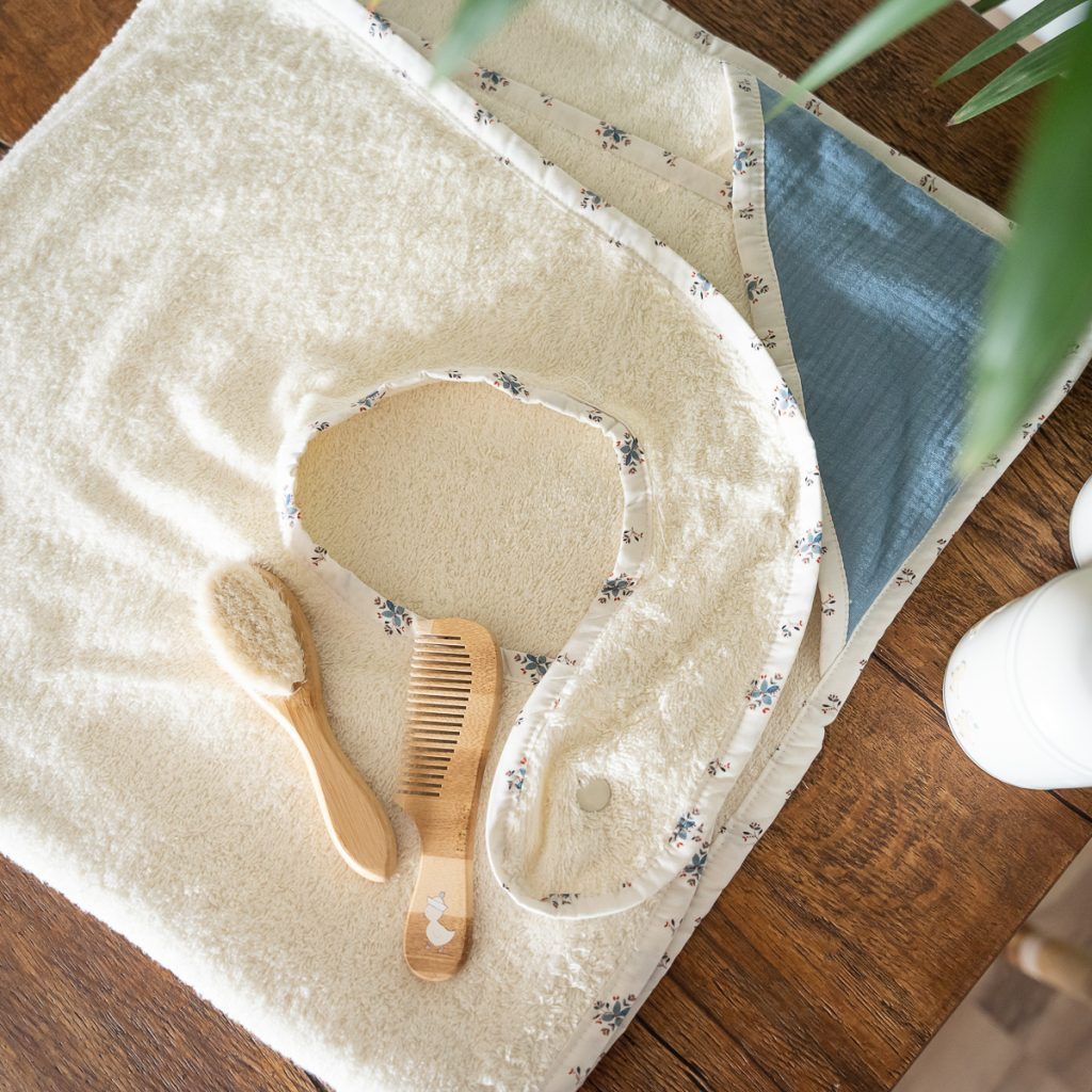 Capa Baño Manos Libres Dusty Blue