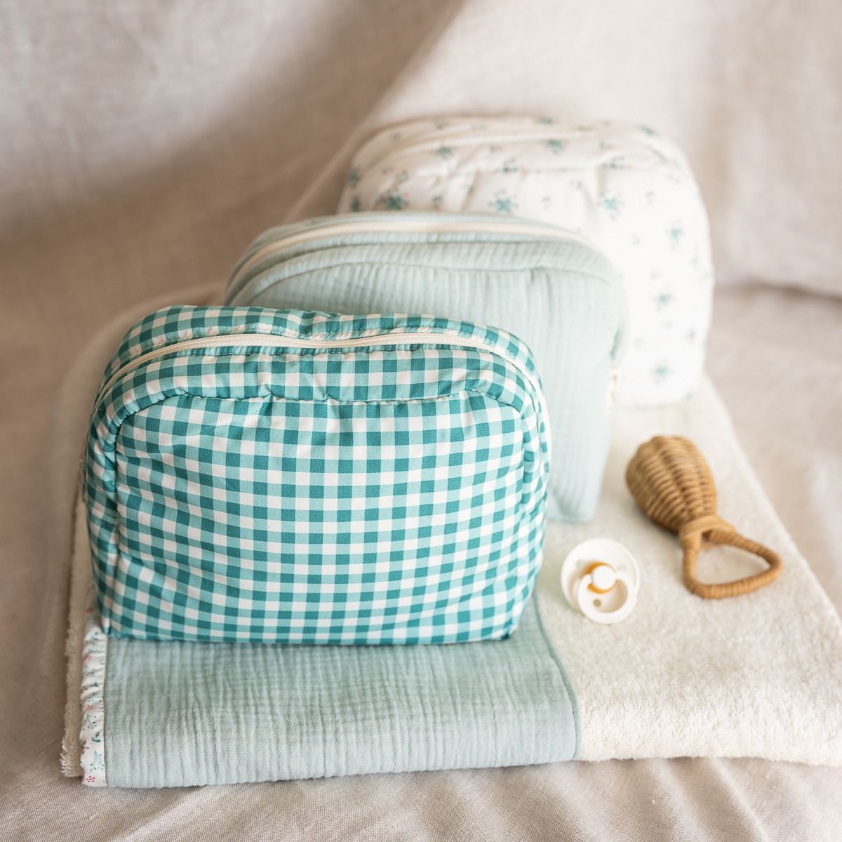 Neceser Vichy Pine Green