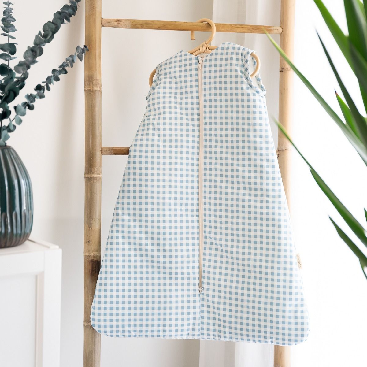 Saco Dormir invierno Vichy Light Blue