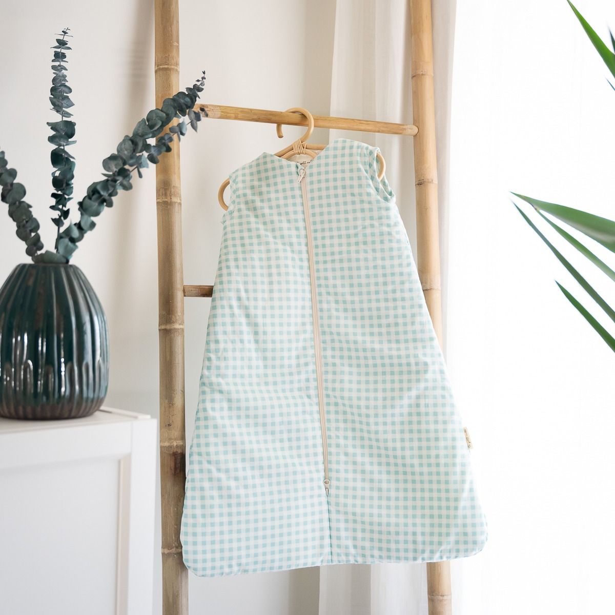Saco Dormir invierno Vichy Mint