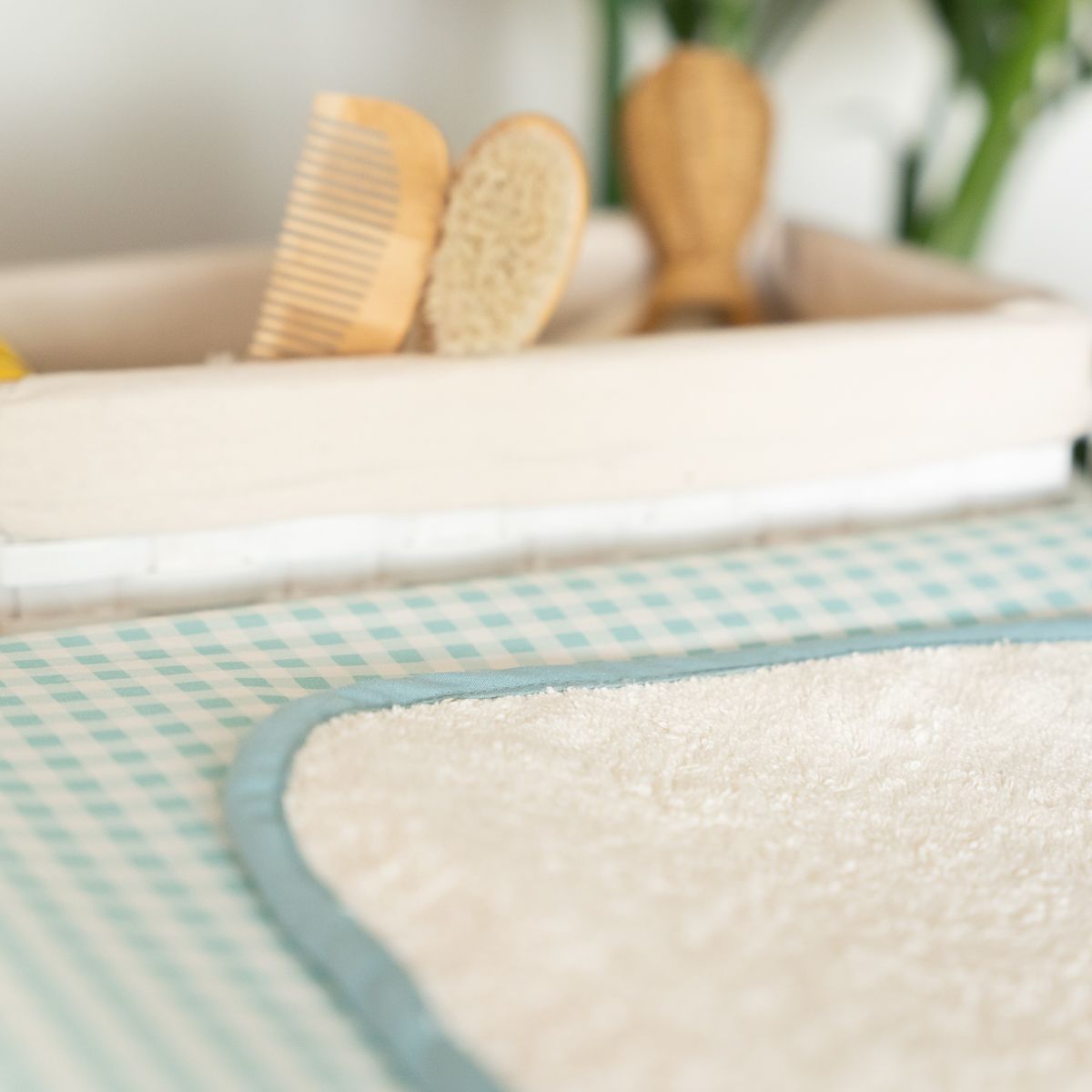 Toalla de cambiador Dusty Green