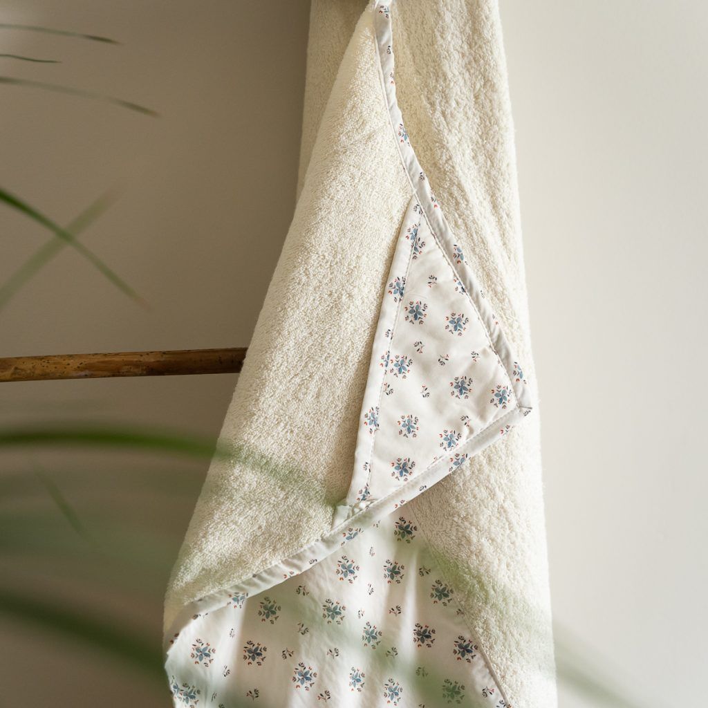 Toalla infantil Blue Blossom