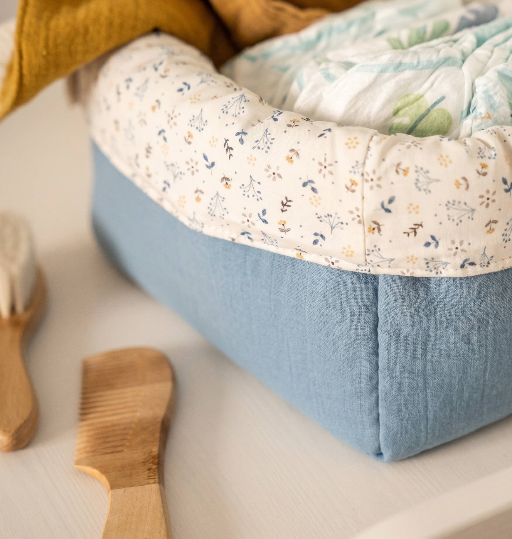 Cesto Pañales reversible Blue Breeze
