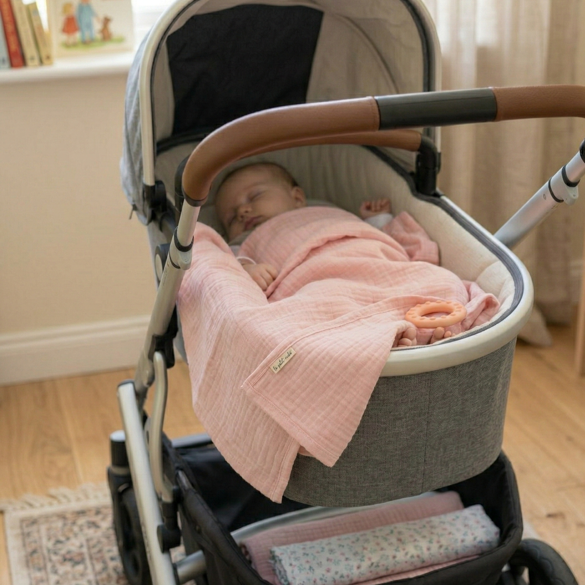 Pack Muselina XL Green Breeze & Sweet Pink