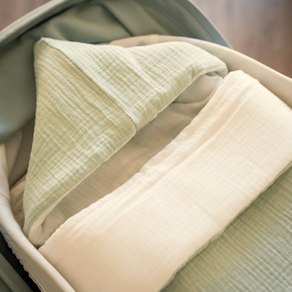 Saco Capazo Entretiempo Dusty Green